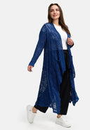 Kekoo Veste en tricot Long 'Cotton'