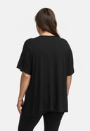 Túnica em linha A de viscose leve com stretch 'Sovana'