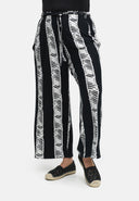 Suorat stretch-housut viskoosista 'Sovana'