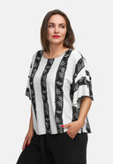 Tunica casual con maniche a pipistrello 'Sovana'