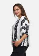 Tunica casual con maniche a pipistrello 'Sovana'