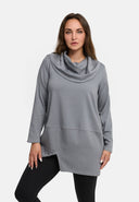 Tunica 'Juline' – lunga, silhouette a O & con elasticità