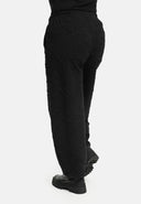 'Floréa' Pants – wide cut, textured & with stretch