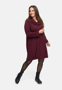 Robe élégante en viscose stretch 'Floréa'