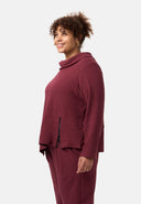 'Vigna' tunique – coton extensible structuré et coupe raffinée