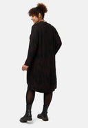 'Ombra' vestido - cuello amplio y silueta fluida