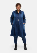 'Casaco 'Denira' – denim, linha A, até ao joelho