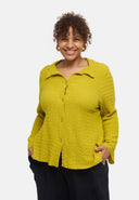 'Marella' blouse – cotton blend, textured fabric