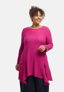 'Marella' tunic – cotton blend, long form