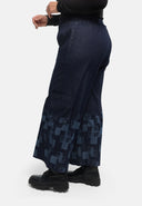 'Nila' trousers – dark denim, balloon shape