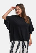 Luftiges Shirt mit Fledermausärmeln 'Sovana'