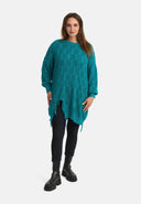 'Cotona' Chemise Tricot Long – décontracté & confortable