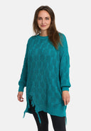 'Cotona' Chemise Tricot Long – décontracté & confortable