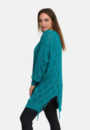'Cotona' Chemise Tricot Long – décontracté & confortable