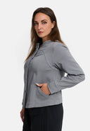 'Juline' giacca camicetta – denim con stretch, femminile & moderno