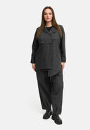 'Cleo' blouse jacket – buttonable, casually wide, shapely lines