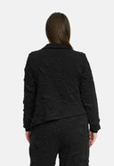 'Brunel' Jacket – cozy stretch, nobly textured & shirt collar