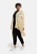 'Cotture' Cardigan Long – feminin, leicht & verspielt