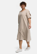 'Cotella' bomuldskjole – luftig, ren & stilfuld