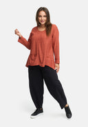 Pantaloni larghi con stretch in paracadute 'Isara'