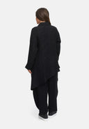 Blusa tunica, linea ad A, asimmetrica 'Noira'
