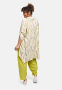 Túnica-blusa 'Livia' – leve, fluida e artisticamente estampada