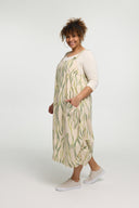 Vestido de alças 'Livia' – arejado, favorecedor da silhueta e único