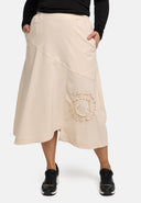 'Livia' Skirt – A-Line, asymmetric & elastic