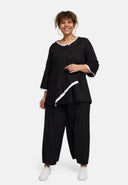 'Saria' Blouse – asymmetrisch, licht & natuurlijk