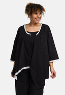 'Saria' Blouse – asymmetrisch, licht & natuurlijk