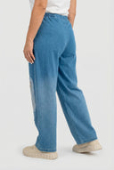 Bríste 'Sky' – Denim Préimhe, Paiste & Síneadh