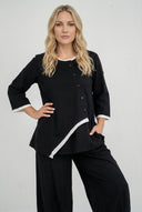 Blouse 'Saria' – asymétrique, légère et naturelle