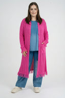 'Cotture' Long Cardigan – Soft Touch, Stylish Cut & Airy